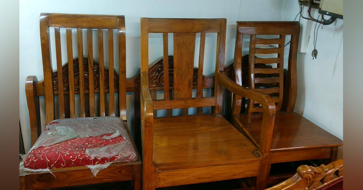 wooden furniture